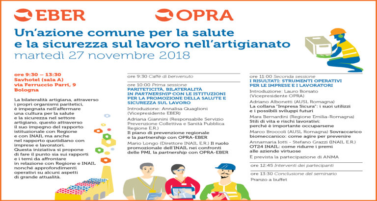 Un azione comune per la salute e sicurezza sul lavoro nell artigianato
