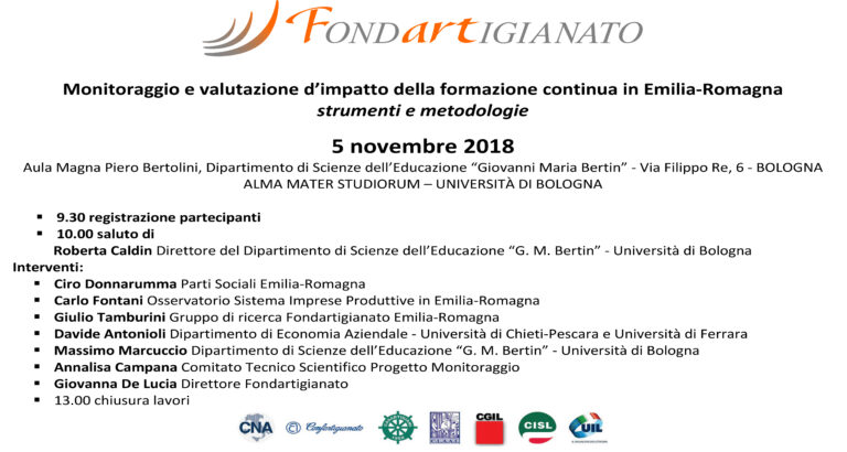 Fondartigianato monitoraggio 2017